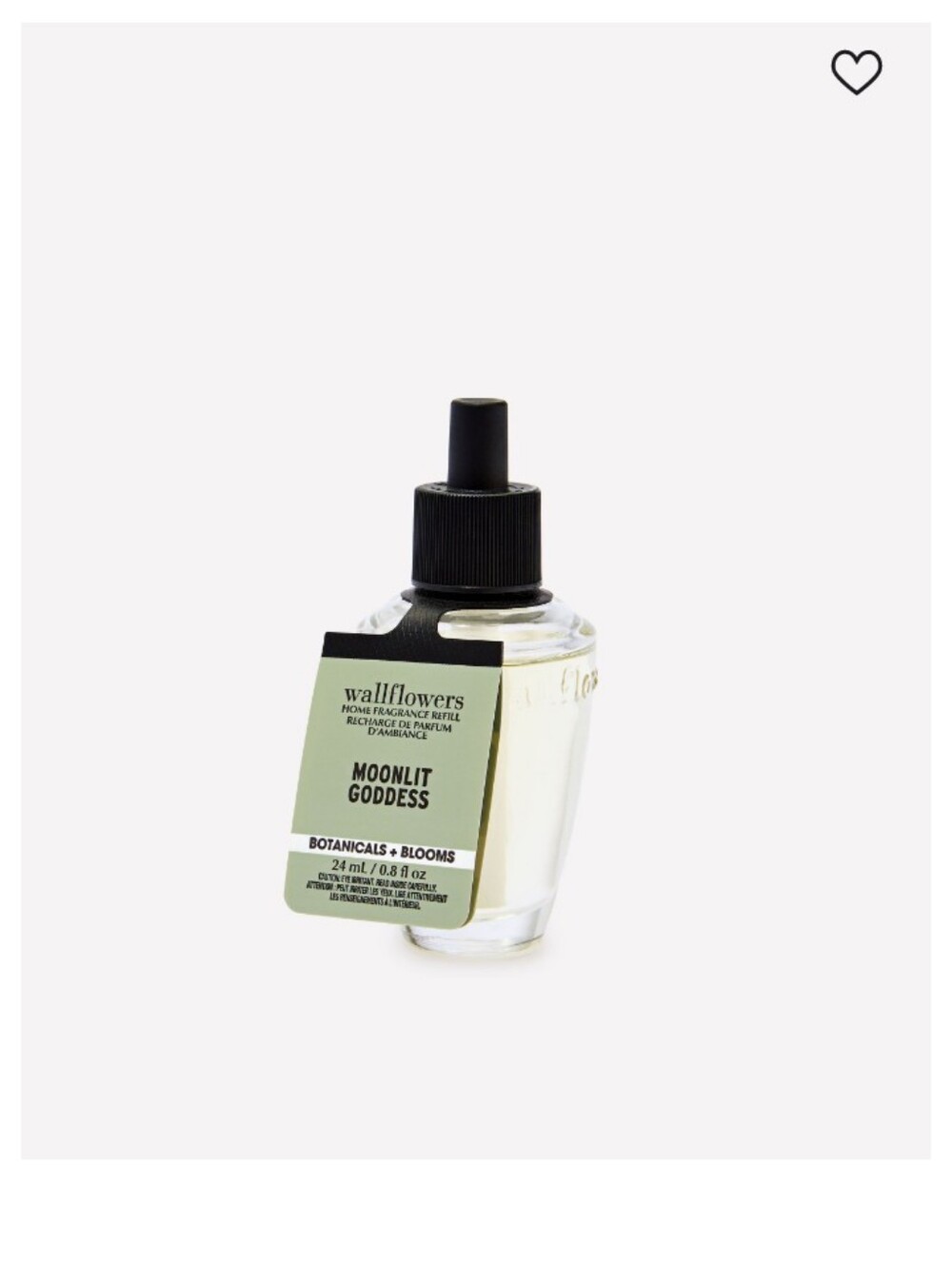 Wallflowers Moonlit Goddess Plug-In Fragrance Refill - Light Green Label
